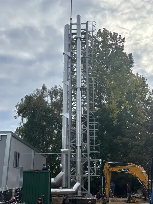 Газовая котельная на Серебровской