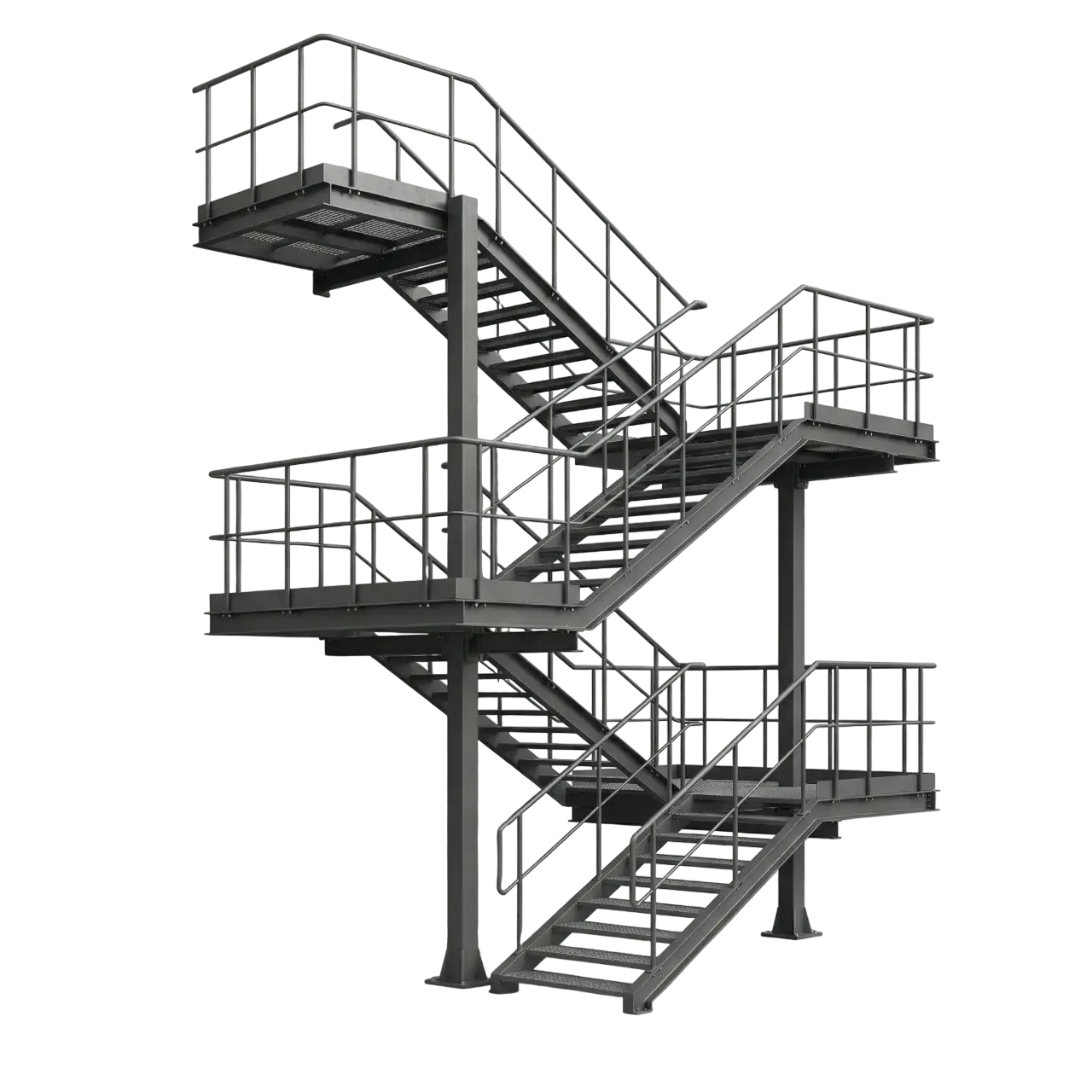 Эвакуационные лестницы face3d