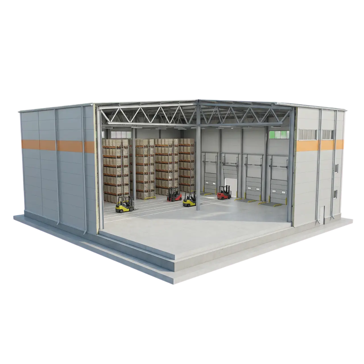 Склады и логистические комплексы face3d