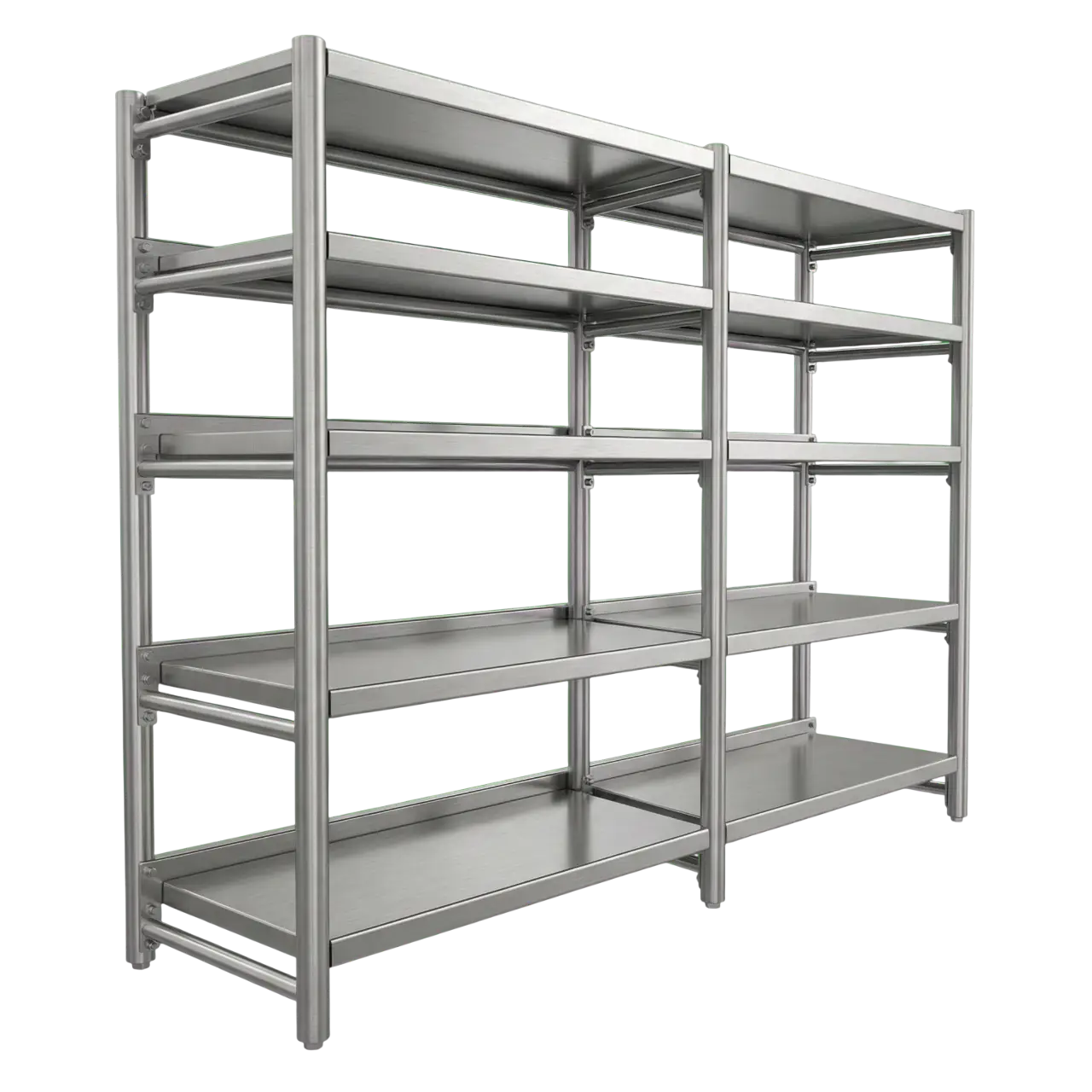 Стеллажи из нержавеющей стали face3d