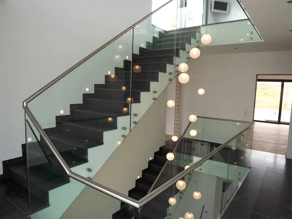 Лестничные ограждения из стекла — gallery 6