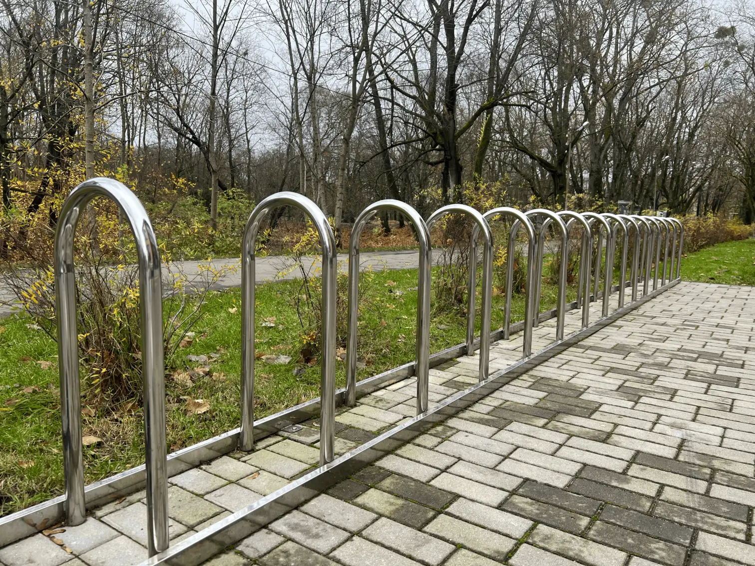 Велопарковки из нержавеющей стали