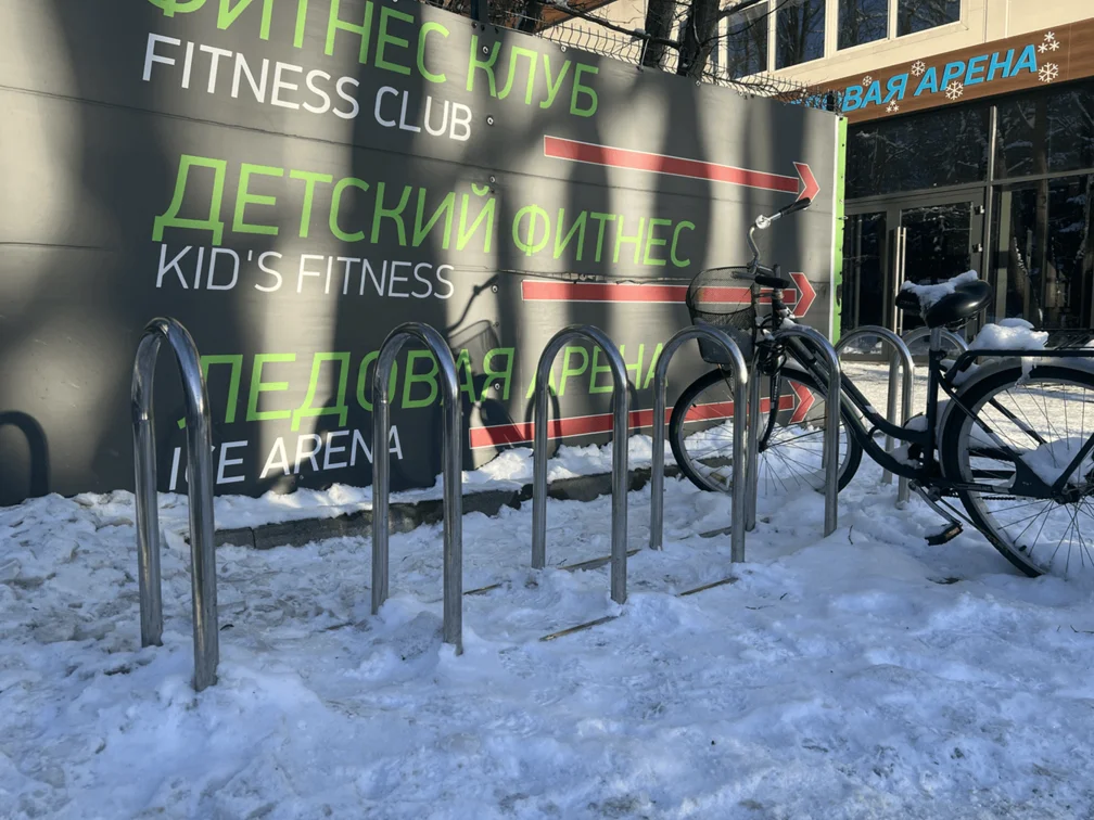 Велопарковки из нержавеющей стали