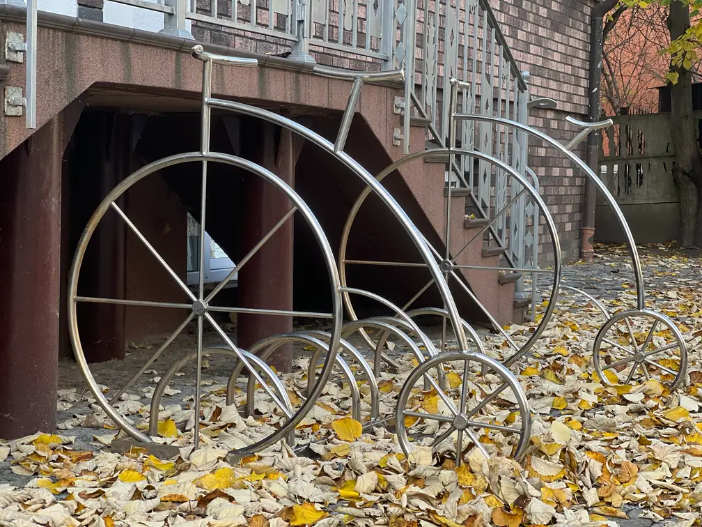 Велопарковки из нержавеющей стали